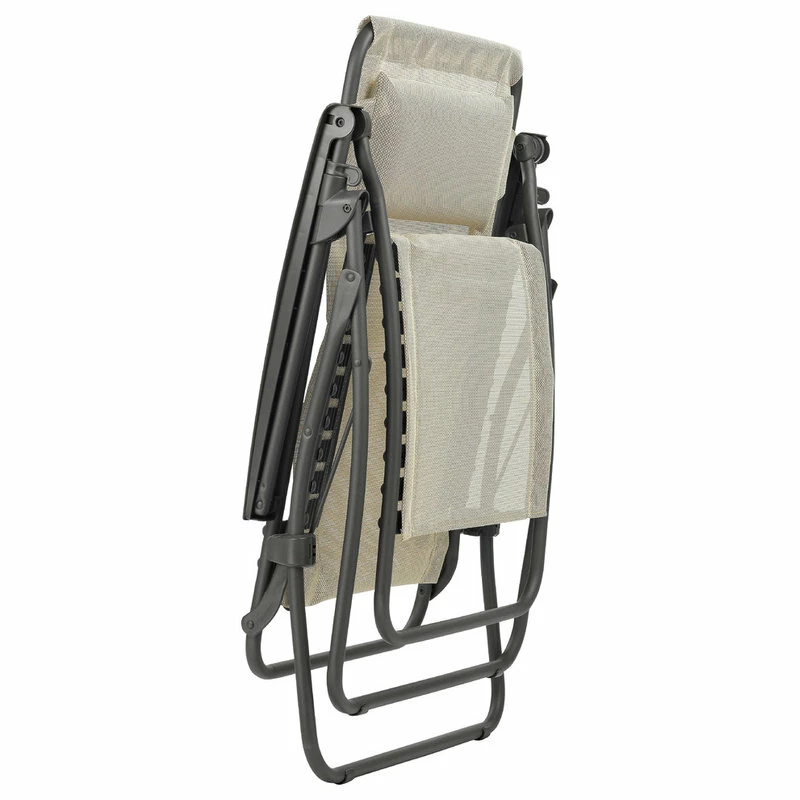 New โ Lafuma Mobilier R Clip Zero Gravity Recliner, Seigle/Beige โ๏ธ - Image 2
