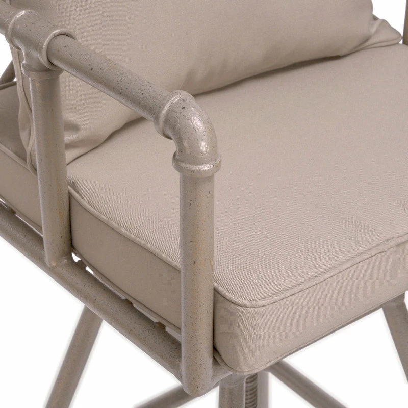 Hot Sale ๐ฅฐ GDFStudio GDF Studio Tallahassee Outdoor Adjustable Pipe Barstools, Set Of 2 ๐ - Image 5