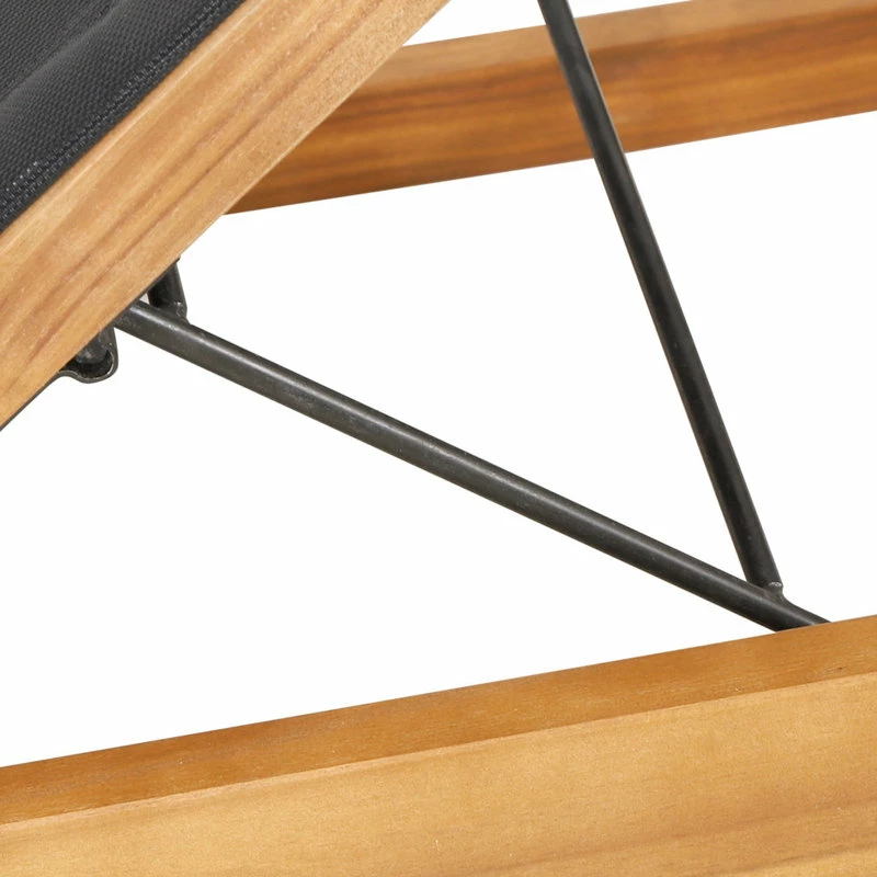 Best reviews of ๐ GDFStudio Leavitt Outdoor Mesh And Wood Adjustable Chaise Lounges, Set Of 4 ๐งจ - Image 7