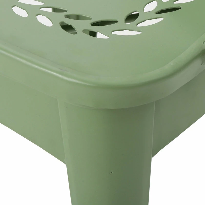 Brand new ๐ GDFStudio GDF Studio 3-Piece Leona Outdoor Paint Finished Iron Bistro Set, Matte Green โจ - Image 7