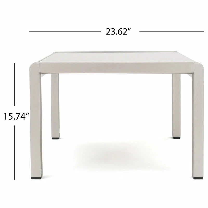 Wholesale 🛒 GDFStudio GDF Studio 5-Piece Coral Bay Outdoor Aluminum Chat Set With Cushions 🛒 - Image 4