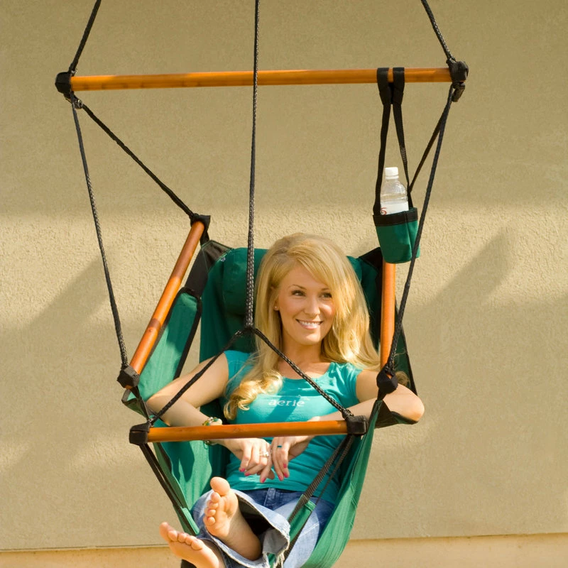 Budget ๐งจ King's Pond Enterprises Hammaka Hammocks Original Hanging Air Chair, Midnight Blue, Wood โ - Image 9