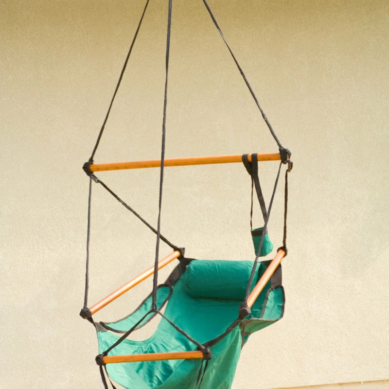 Budget ๐งจ King's Pond Enterprises Hammaka Hammocks Original Hanging Air Chair, Midnight Blue, Wood โ - Image 10