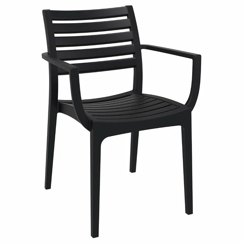 Buy ๐ Compamia Siesta Artemis Outdoor Set Of 2 Dining Arm Chair Black ISP011-BLA ๐ฏ