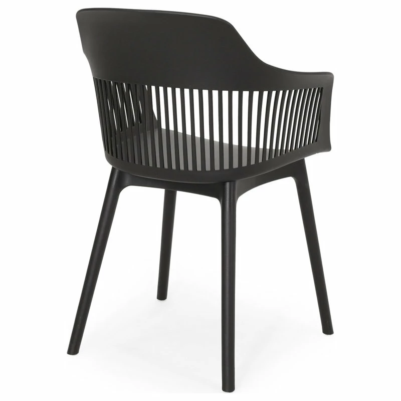 Coupon ๐ GDFStudio Gable Outdoor Dining Chair, Set Of 2, Black ๐ - Image 9