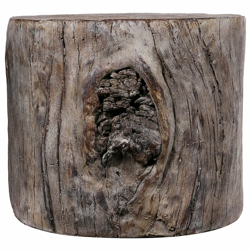 Cheap 🔔 AB Home Round Small Tree Stump Cement Stool 1412 ❤️ - Image 2