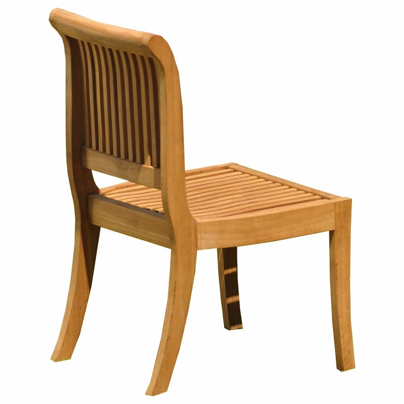 Flash Sale ๐ Teak Deals Giva Armless Chair - Outdoor Teak ๐ฅฐ - Image 3