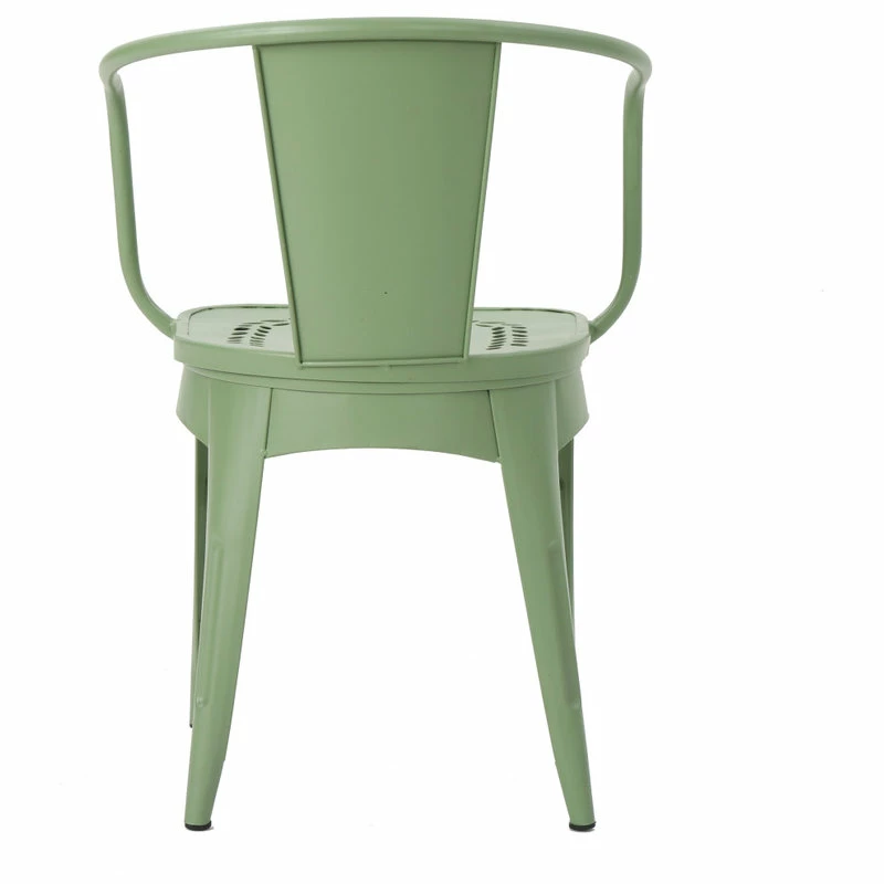 Brand new ๐ GDFStudio GDF Studio 3-Piece Leona Outdoor Paint Finished Iron Bistro Set, Matte Green โจ - Image 10