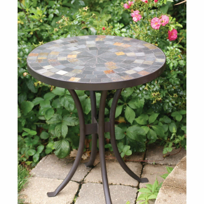 Budget 🔥 Outdoor Interiors Mojave Outdoor Accent Table ⭐ - Image 4