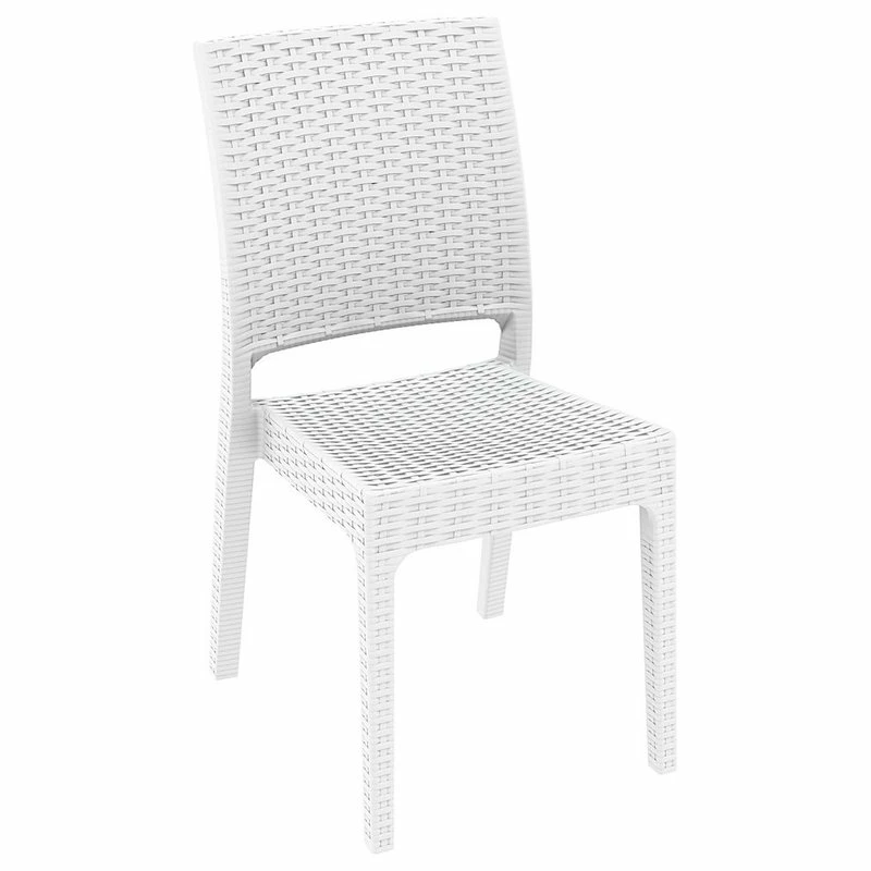 Promo 😍 Compamia Florida Outdoor Dining Chairs, Set Of 2, White 🌟