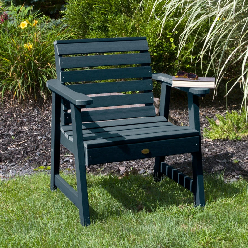 Best Sale ๐ Highwood Weatherly Garden Chair, Federal Blue ๐ - Image 3