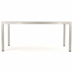 Deals ๐งจ GDFStudio GDF Studio Coral Bay Outdoor Gray Aluminum Dining Table With Tempered Glass Top ๐ฏ