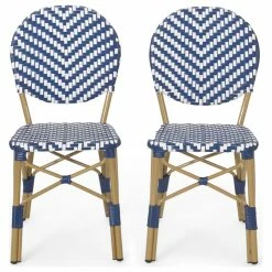 Best Pirce ๐ฅ GDFStudio Deshler Outdoor Aluminum French Bistro Chairs (Set Of 2) ๐