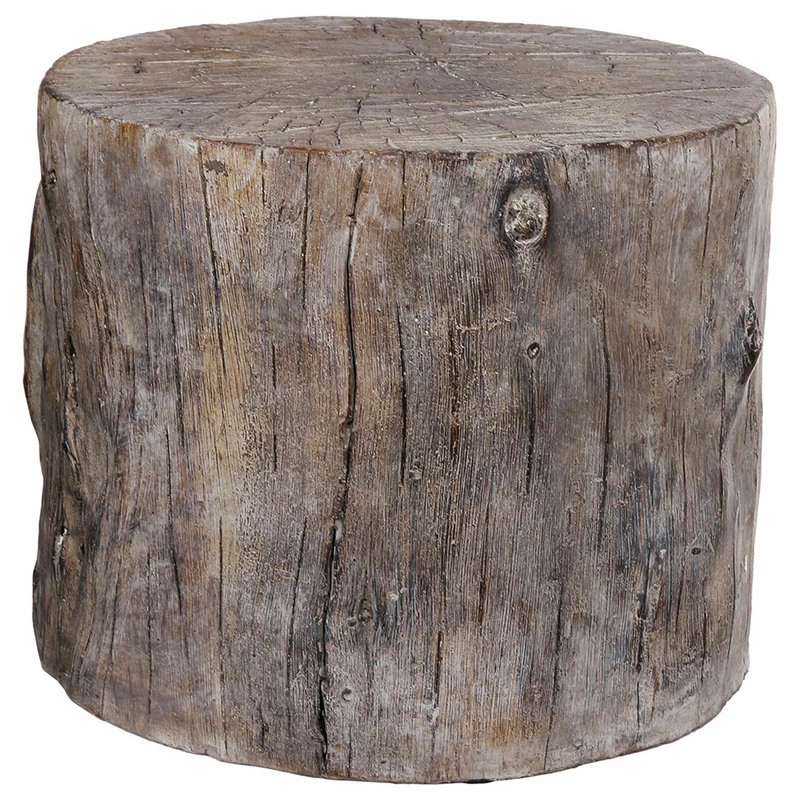 Cheap 🔔 AB Home Round Small Tree Stump Cement Stool 1412 ❤️ - Image 4