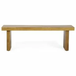 Best reviews of โ GDFStudio Bagwell Appling Outdoor Acacia Wood Bench, Natural ๐