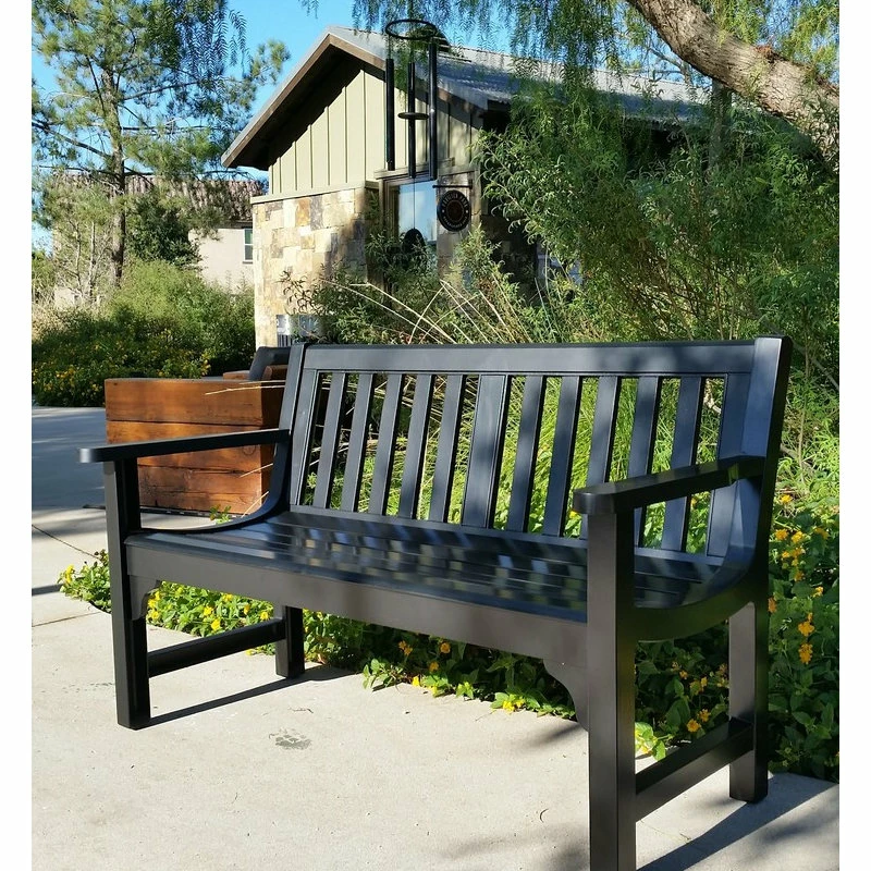 Cheap ๐ Innova Hearth And Home Charleston Bench In Semi-Matte Black ๐คฉ - Image 2