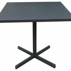 Flash Sale 🎁 Whiteline Belle Indoor/Outdoor Folding Square Dining Table In Grey Steel 🔔